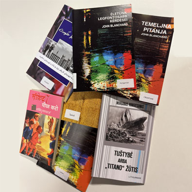 a collection of foreign books image