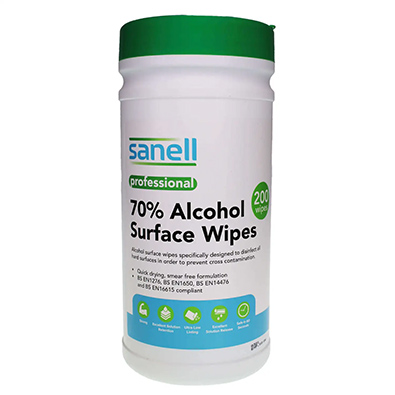sanell surface wipes image